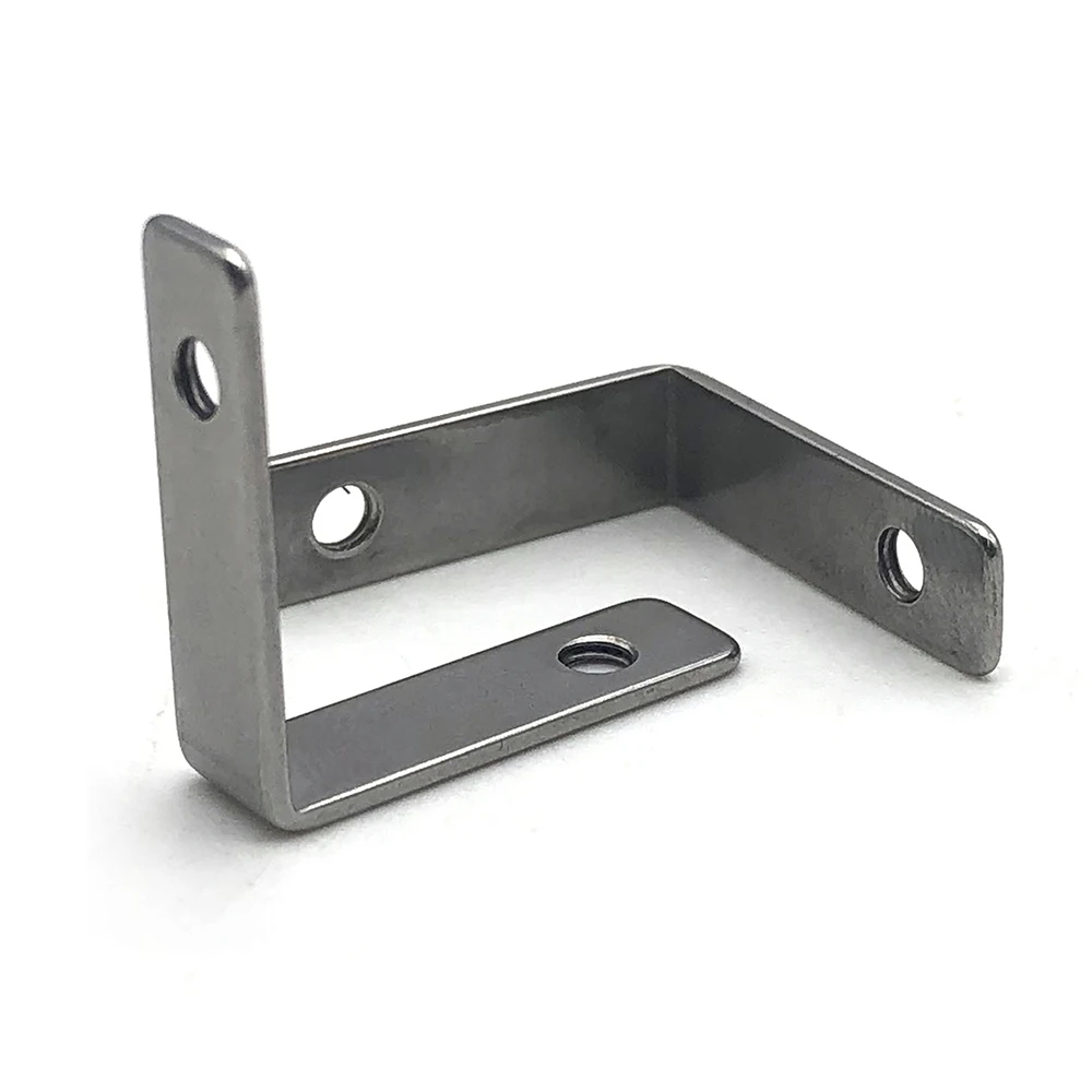 Stainless Steel L Shape Support Corner Wide 90 Degree Anti-stress Angle Bracket