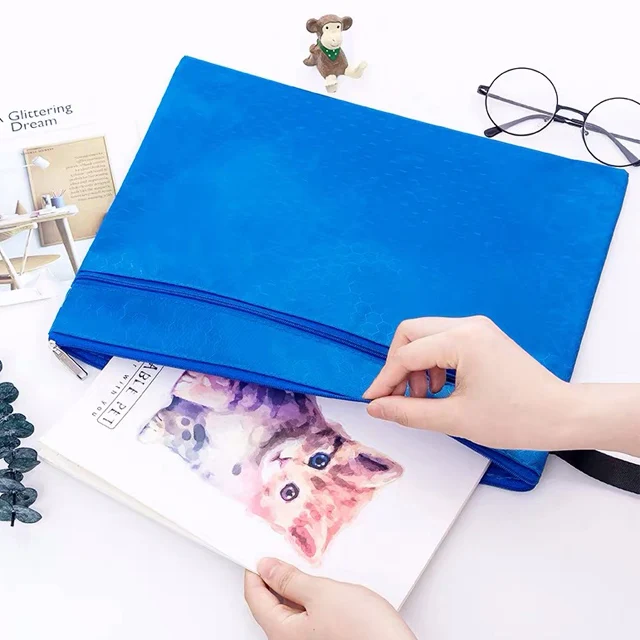 CUSTOM-MADE, high-capacity, waterproof bags for students Home Office important document check-in bag