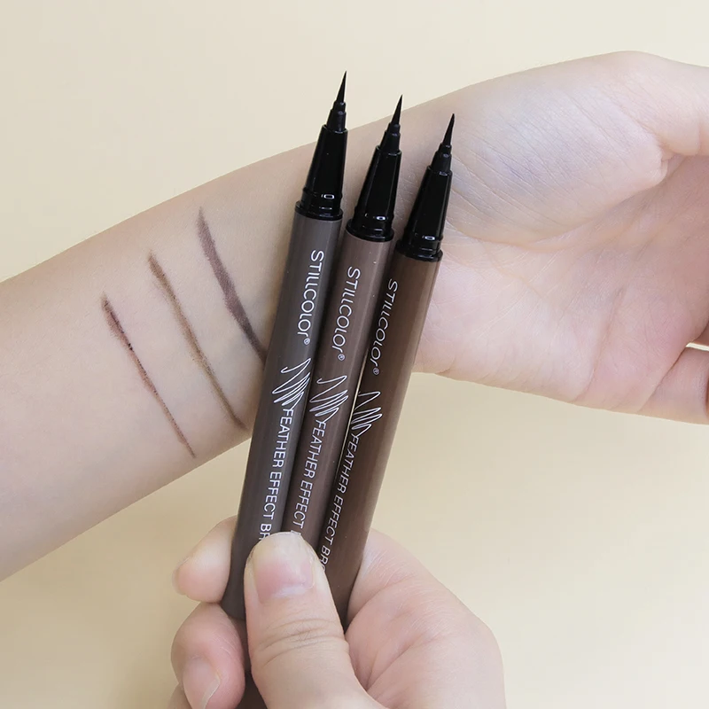 ODM/EMM Original Beauty Eye Makeup Matte Vegan  Liquid Waterproof Long Lasting Eyebrow Pencil + Brow Dyeing