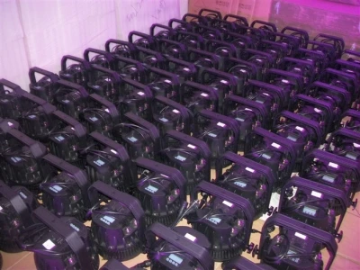 54x3w waterproof led par can led par light rgbw outdoor par