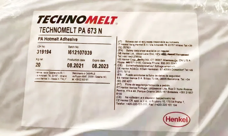 Factory price HENKEL  TECHNOMELT PA673 Low pressure injection hot melt adhesive