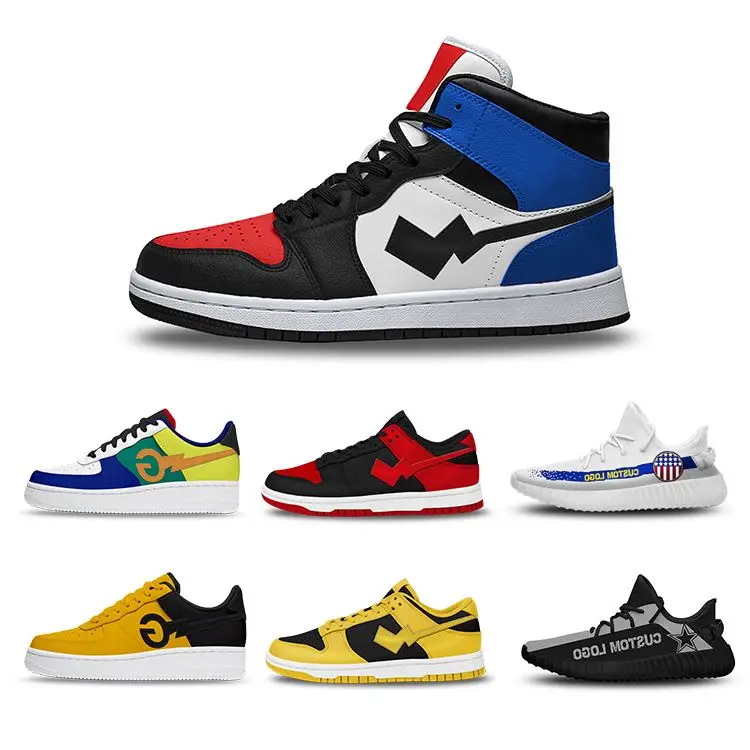 
SANMAO Print Breathable Fly Knitted Casual Brand Custom Logo Running Sport Shoes,Kid Women Custom Logo Sneakers For Men 