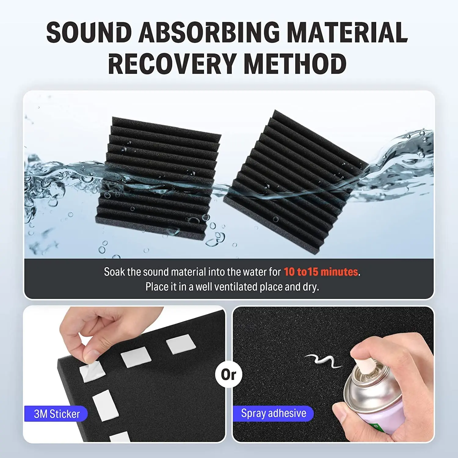 Soundbox Interior Wall Broadband Sound Absorption Acoustic Panel For HIFI Room Home Theater Wall