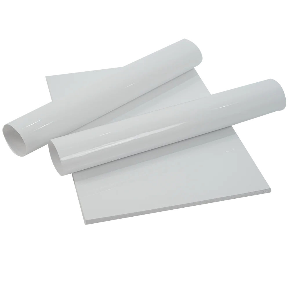 A4 Vinyl Inkjet Sheet Adhesive Printable Custom Gloss A3 A4 Sublimation Stick Vinyl For Printer Waterproof Self Sticker Paper