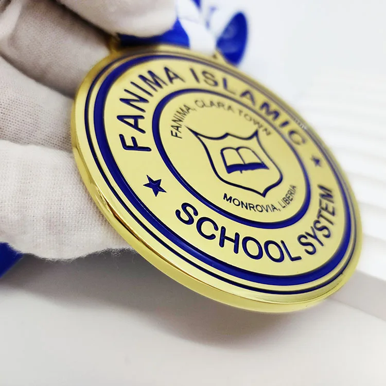 Customized Students Award School College University Graduation Academic Sport Medal