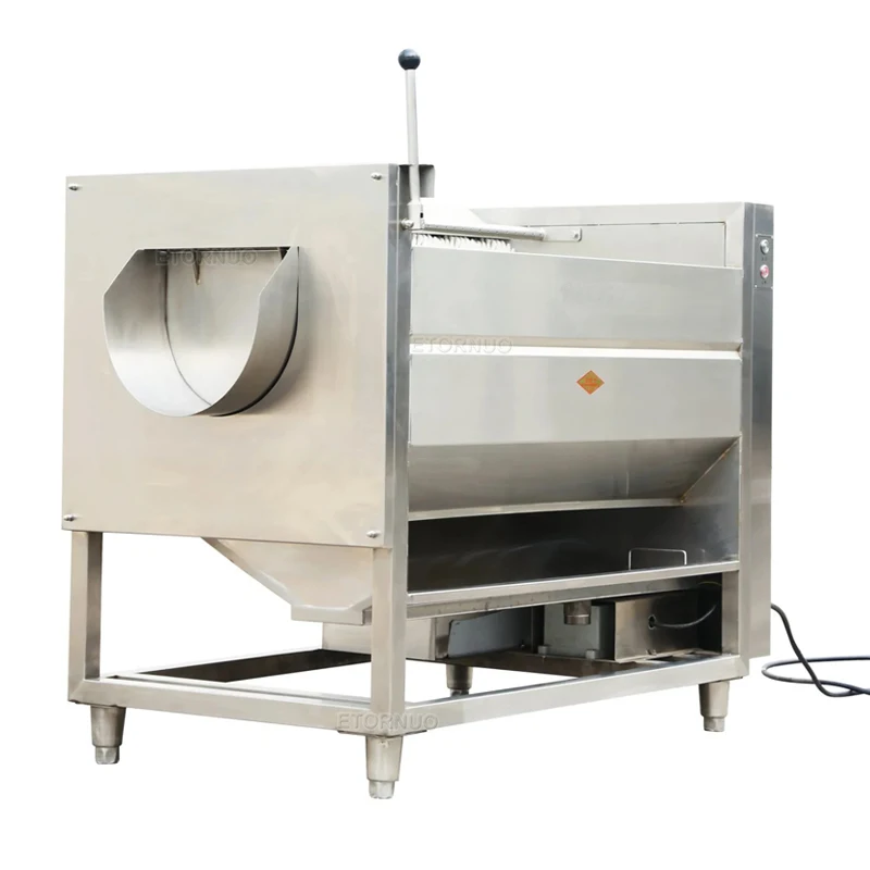 Automatic Professional Brush Roll Root Vegetable Cassava Carrot Onion Cleaning Machine