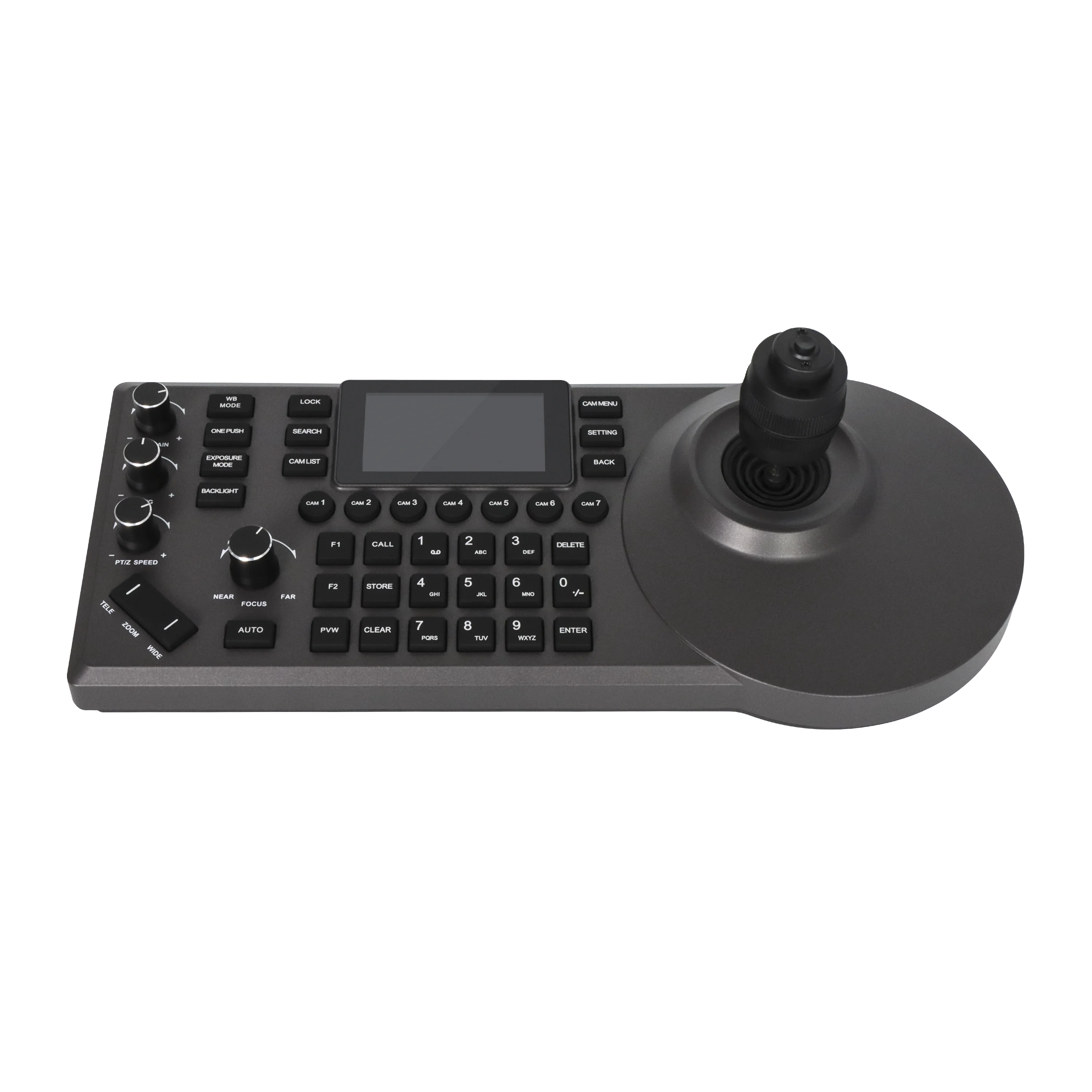 New Generation PTZ Keyboard Controller for PTZ Camera Professional Controller to Control Broadcasting and Competition