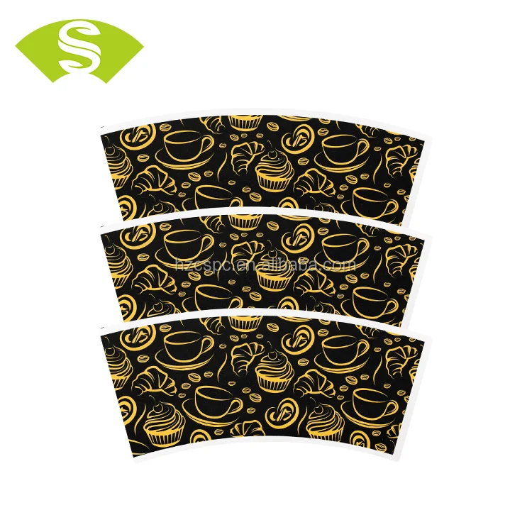 
Food grade standard sanitary safe paper cup fan paper cup forming piece 