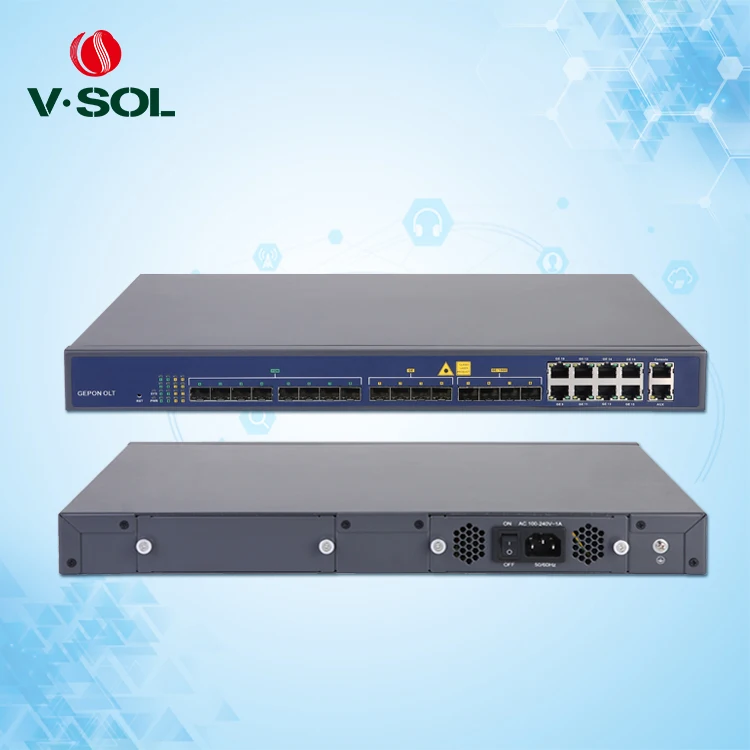 
FTTH 8 ports epon gpon olt With SFP Optical transceiver 