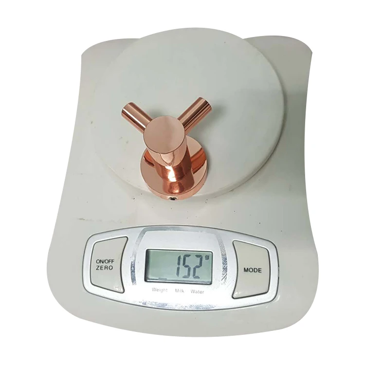 
Wall Mounted Home Kitchen Rose Gold Robe Hook Bathroom 