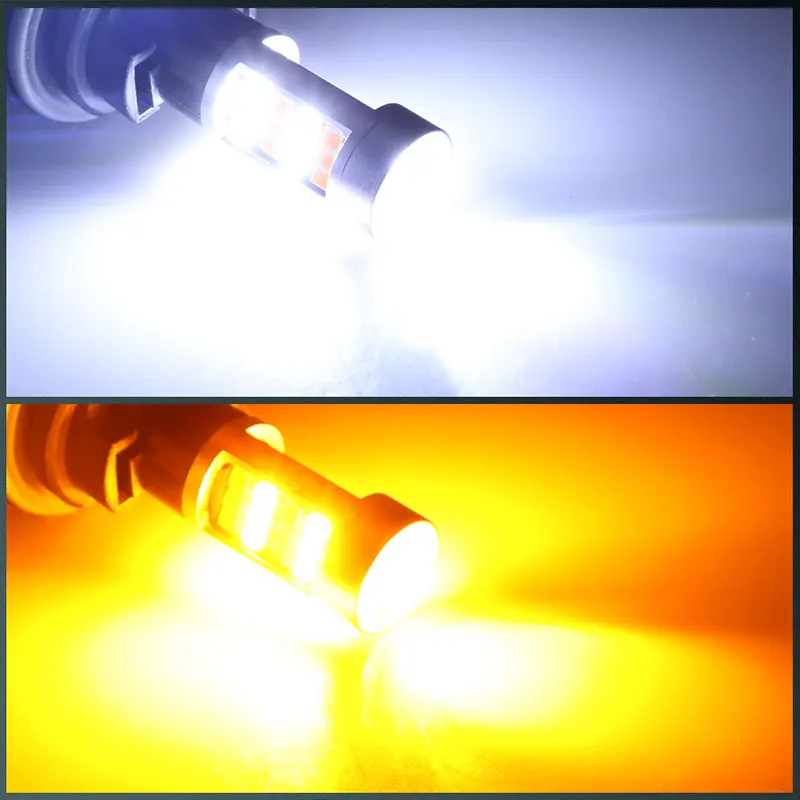 Car Lights 42 LED T25 3157 P27/5W Automotive tail lamp Drl Rear Stop dual color Brake light