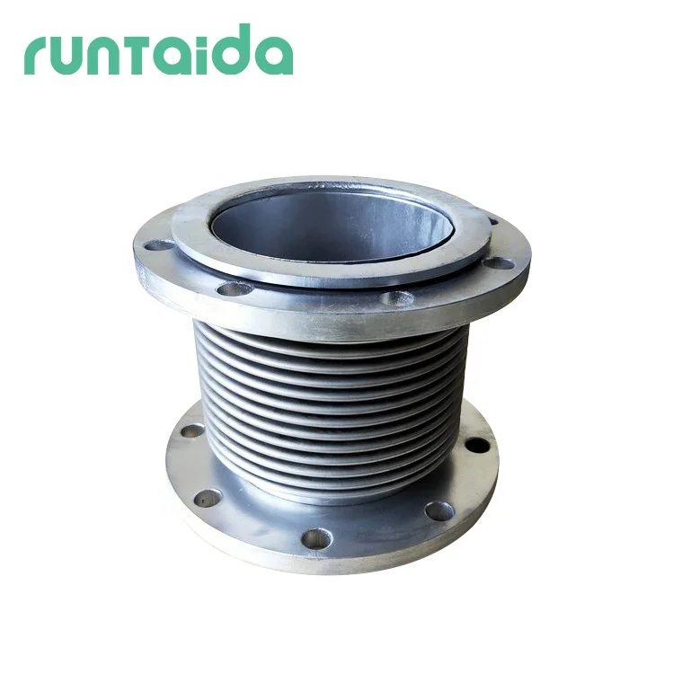 Compensator SS304 Flexible Corrugated Design Welded Metal Bellows Pipe Steam Expansion Joints