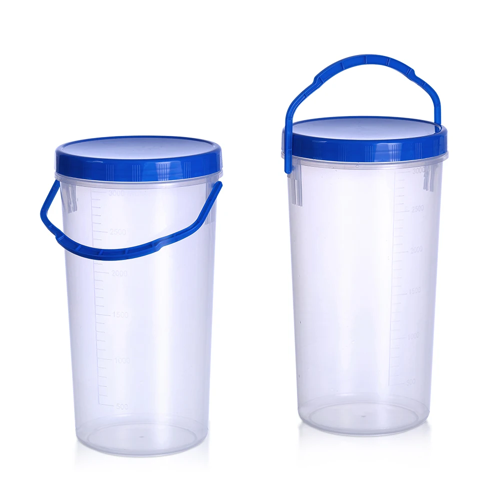 Большой медицинский 24 часа 24 часа контейнер для сбора мочи 3000 мл