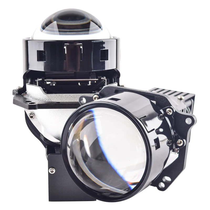 3.0 inch car led projector lens bi led projector lens led projector lens headlight for universal car super bright bulb