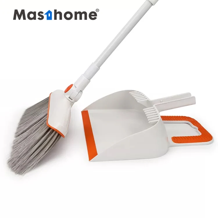 Masthome Восточный ветрозащитный инструмент для уборки дома пластиковая щетка с длинной ручкой и набор пылесборников