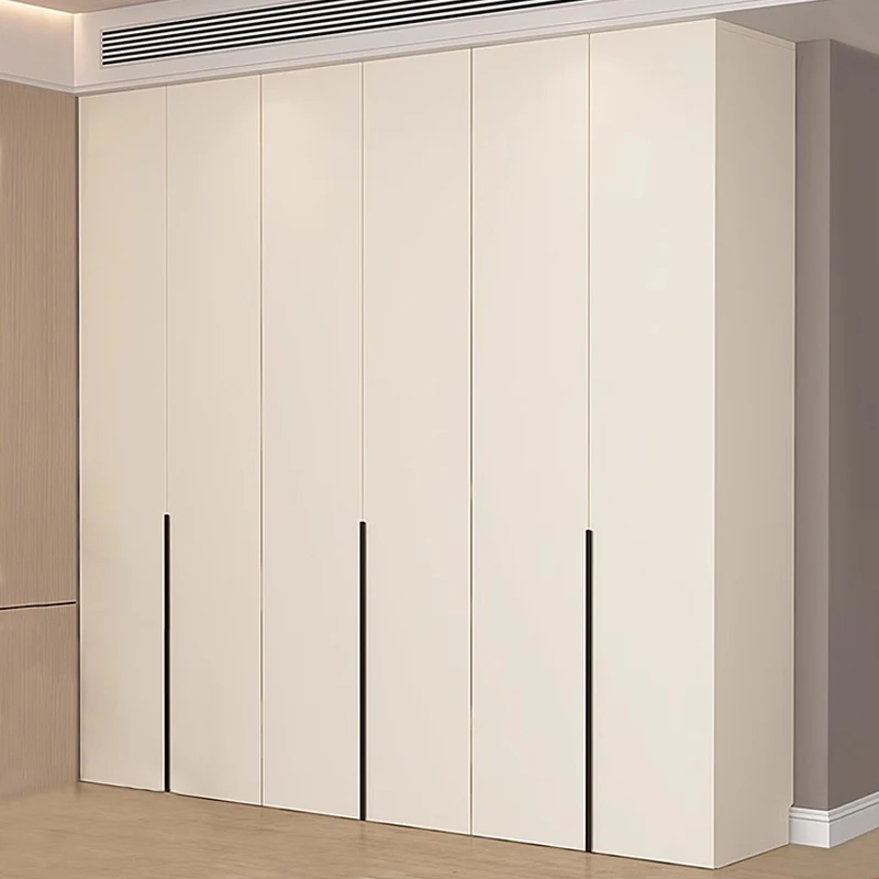 Новый дизайн мебель для спальни шкаф деревянный лак современный белый простой дома