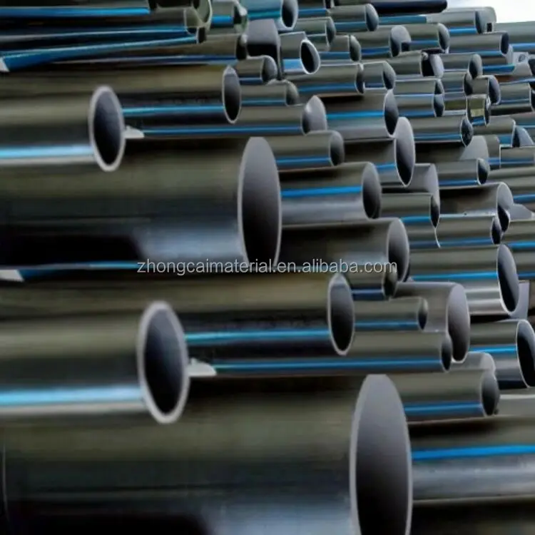 Pe100 Pies 10bar 75mm For Agricultural Irrigation In Coils Black Quick Shipping