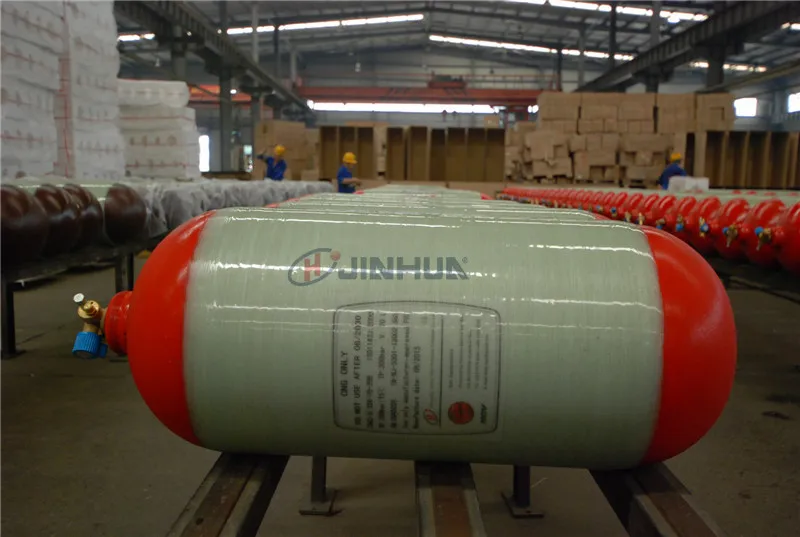 China Supplier Type-2  Composite Cylinder Natural Gas Tanks For Bus Station
