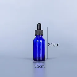 10ml / 30ml Cosmetic Dropper Bottle green blue Glass Essential Oil Bottle Dropper 30 ml Glass Dropper Bottle