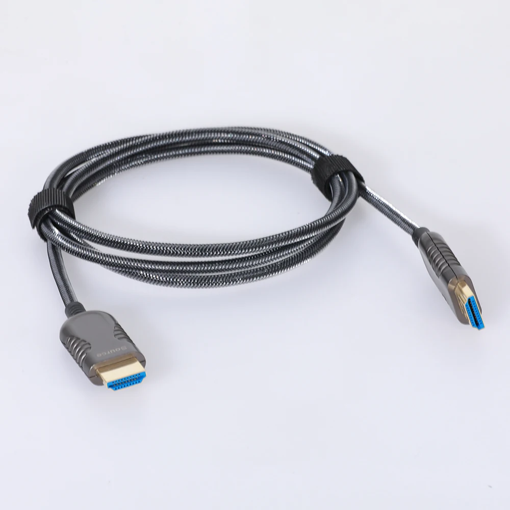  Позолоченный оптоволоконный кабель 4k 60 Гц 18 Гбит/с HDMI поддержка HDR HDCP2.2 3D для