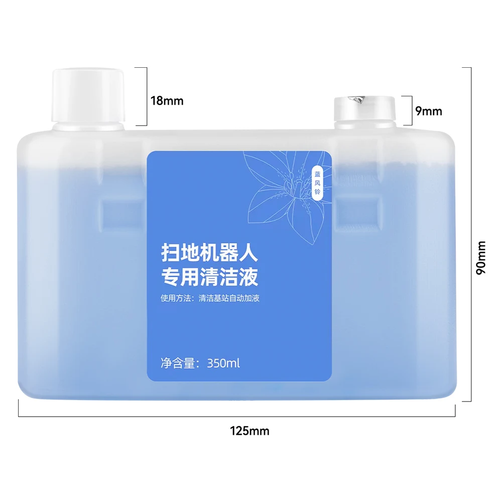 350ml Robot Vacuum Cleaner Accessories Floor Washer Cleaning Liquid Solution Floor Cleaning Liquid Fit for Ecovas T30 Pro