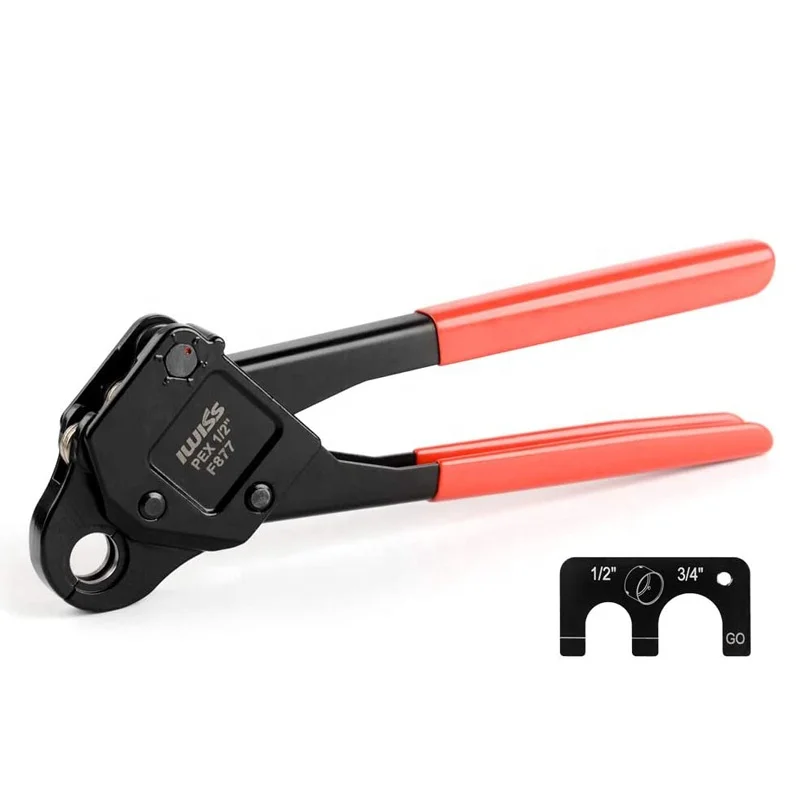 
 IWISS Угловая головка PEX обжимные инструменты работает на F877 нержавеющей PEX Сантехнический медный обжимной инструмент для труб  