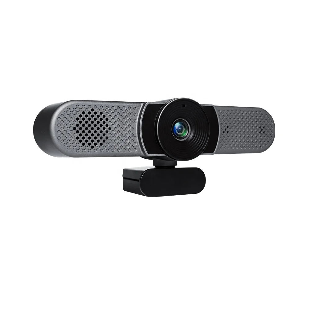 2MP USB All-in-one 360 Rotatable Video Conference Camera Live Streaming Broadcast For Meeting  Webcam With Microphone Speaker