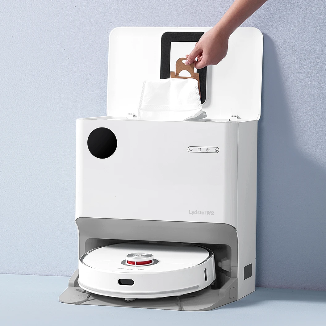 Xiaomi Lydsto W2 self-cleaning sweeping mopping and hot air drying intelligent APP control vacuum cleaner 5000Pa suction