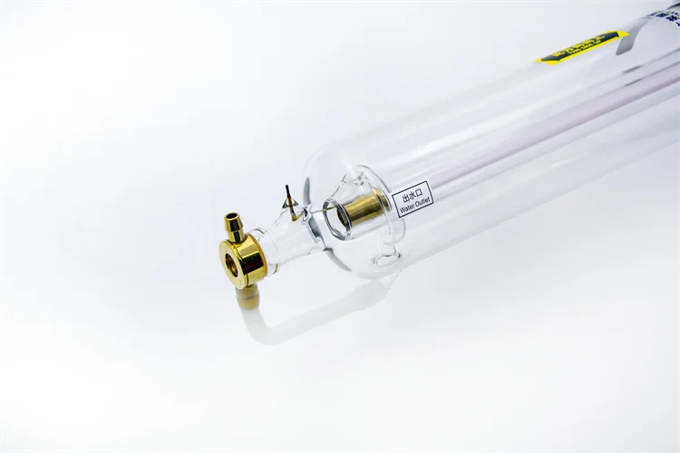 10000 hour CO2 laser tube EFR  F6 130W warranty 12 month  and max power 150W with long life time and high power