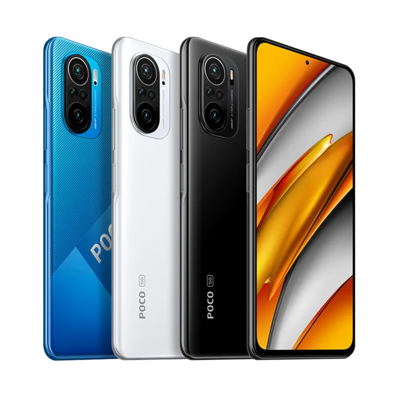  Игровой смартфон POCO F3 5G глобальная версия Восьмиядерный процессор Snapdragon 870 6 ГБ 128 экран 67 дюйма 120 Гц E4 AMOLED сотовые телефоны