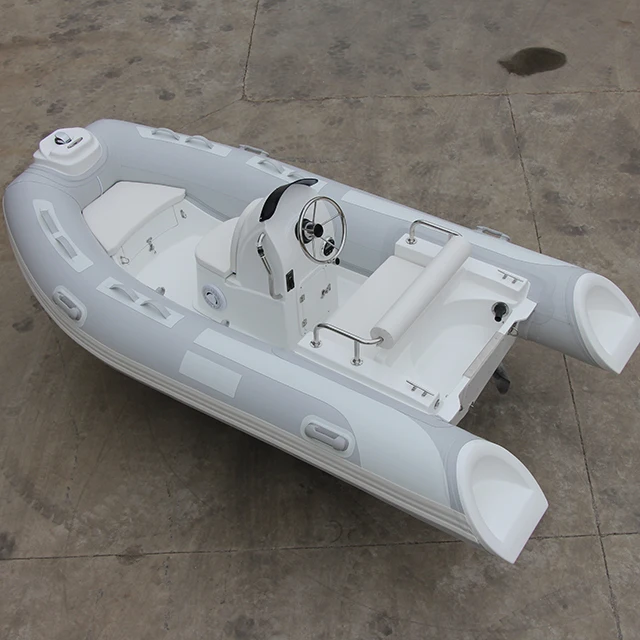 ZhenBo  Rib-340 11ft PVC Hypalon Inflatable Rigid V-Hull High-speed Sport Fishing Boats