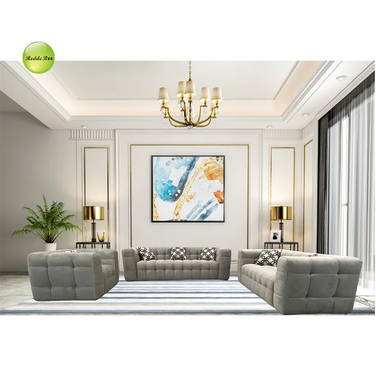 Factory Wholesale 6622 Premium Hot Sale Fabric Sofa Set Furniture Suitable For Turkish furniture living room
