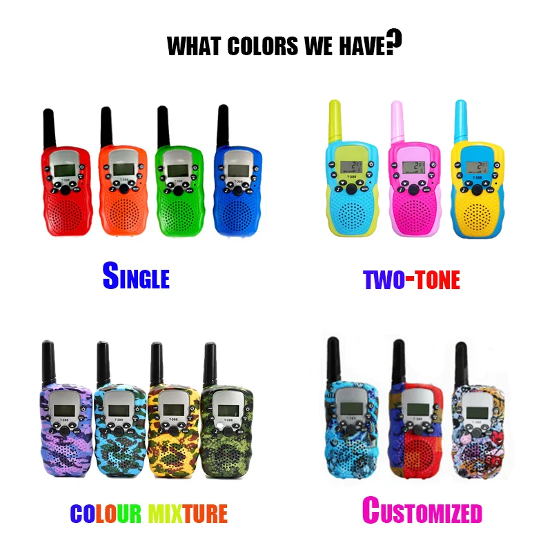 TH-electronic 2024 Wholesale Low Price 3-5km Kids Walkie Talkie High Quality Walkie-talkie