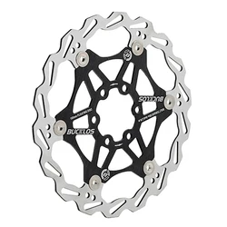 BUCKLOS bicycle disc brake rotor 160/180/203mm mountain bike brake pad floating bicycle brake disc