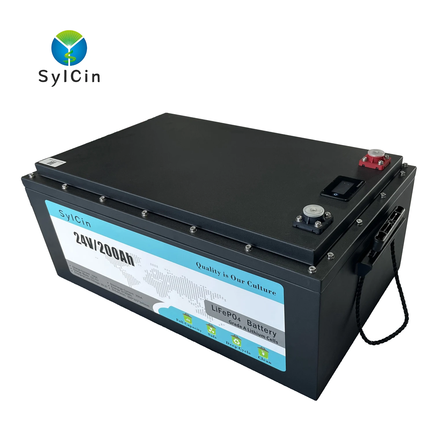 200Ah 12v 12 8 v 24 25 6 36v 48v 51 2 72v VT литиевая батарея для лодки rv