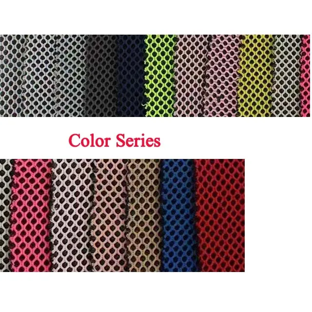 double tones fashionable breathable air mesh fabric sandwich 3d mesh fabric for summer season