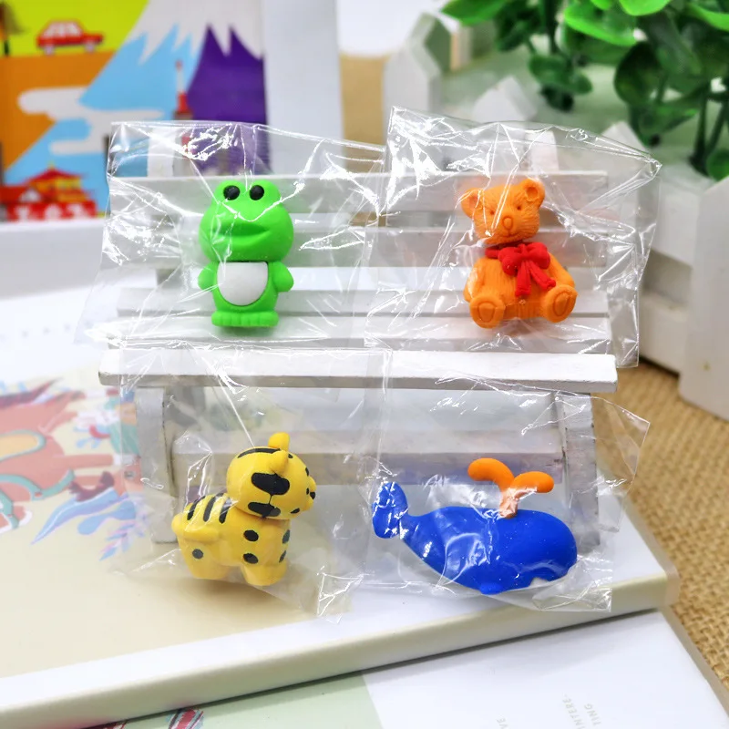 Лидер продаж на Amazon, ластик в форме животного 3D