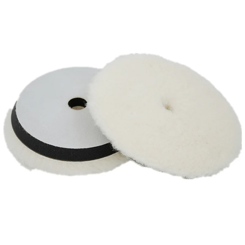 7 Inch Lamb Wool polishing pad sheepskin buffing pad 180mm for car body polish