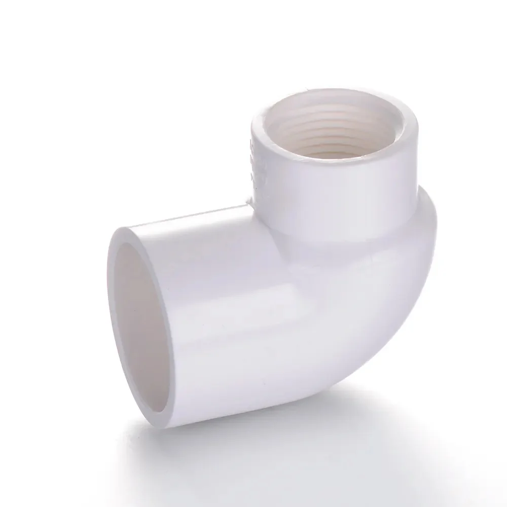 ASTM SCH40 3/4 x1/2 ПВХ 90 градусов сточных вод женский уменьшающий локоть