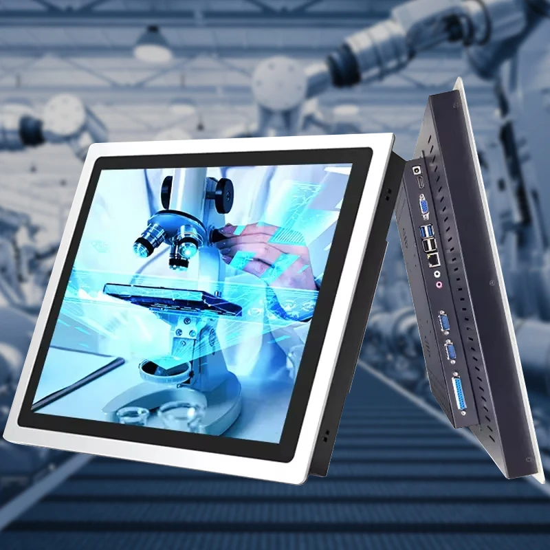 Промышленный панельный ПК дисплей промышленный все в одном pentium windows pc планшет