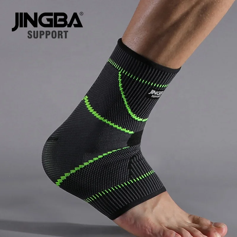 JINGBA Wholesale New Sport Ankle Brace for Joint Pain Relief Sprained Ankle Support Stabilizer for Hiking Jogging Weightlifting