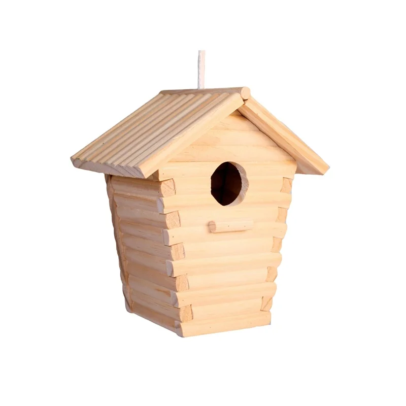 Деревянные Большие неокрашенные птичьи дома «сделай сам» для продажи