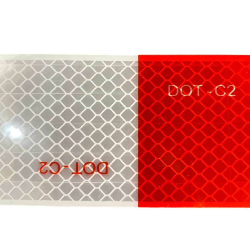 Diamond Grade Mirco Prismatic Car Accessories Reflect Warning Yellow Safety Reflector Sticker Roll Reflective Tape for Truck