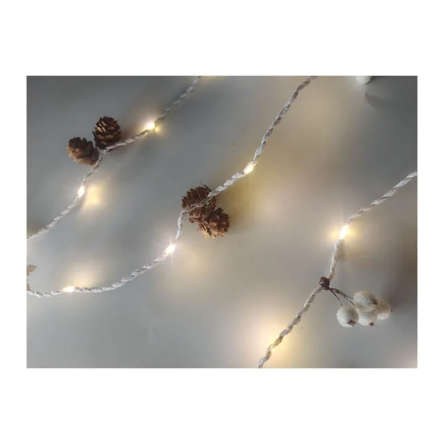 Hot Sale Christmas Snowflake Decorate Strip Light Led Silver Wire String Bedroom Outdoor Garden Party Home Lighting