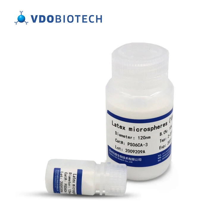 10mL 100nm Latex-Enhanced Immunoturbidimetry Test Polystyrene Microspheres Carboxyl Microspheres
