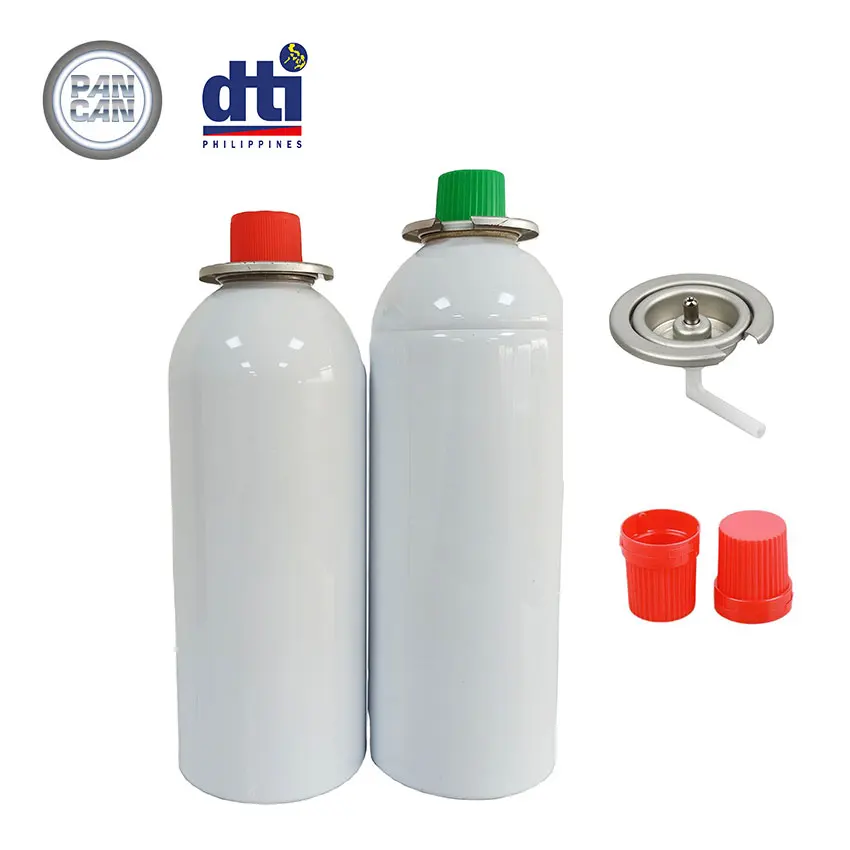 PANCAN wholesale high quality diameter 66mm LPG can 200g stability aluminium aerosol can