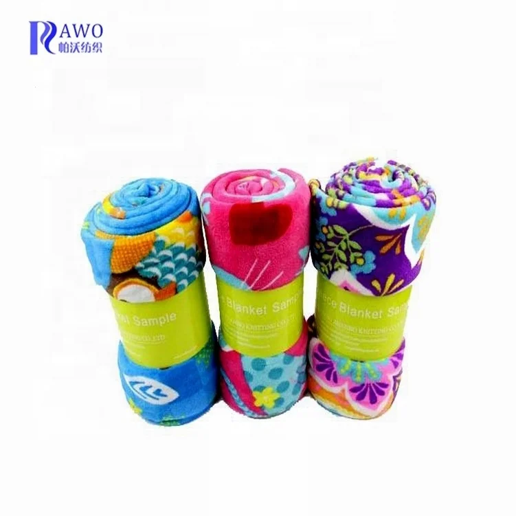 Animal print sofa throw animal fleece blankets 100% polyester fleece blanket for kids