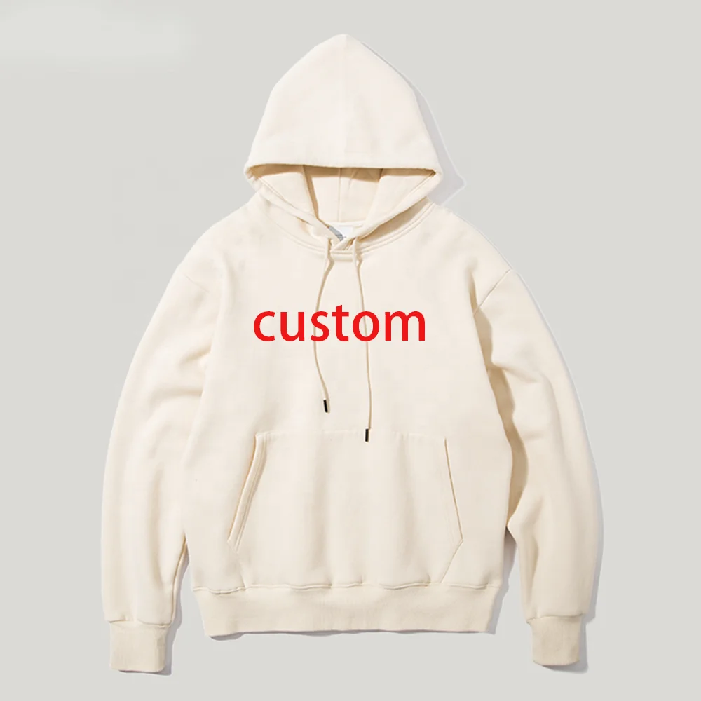 Factory Custom Printing Sports Over sized Street wear  Dropped Shoulder Pullover Branded Fashionable Jogging Hoodie