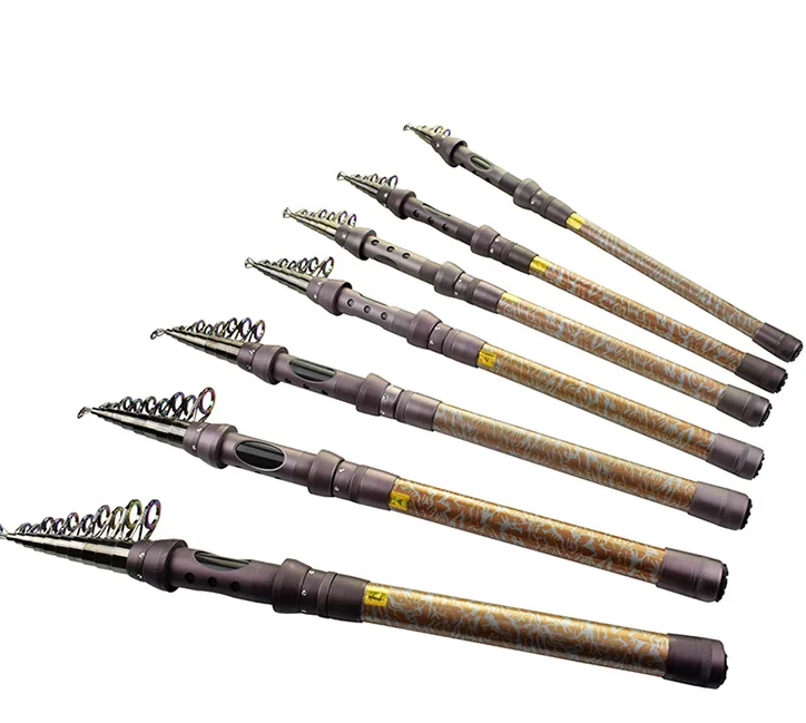 New type short section small sea rod portable carbon ice fishing rod pocket sea rod