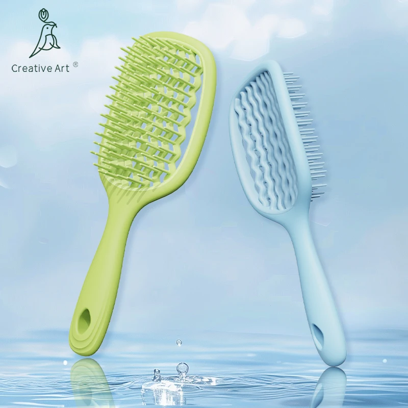 OEM New Patent Design Factory Wholesale Detangler Hairbrush Vented Hairbrush Antistatic Detangling Hair brush